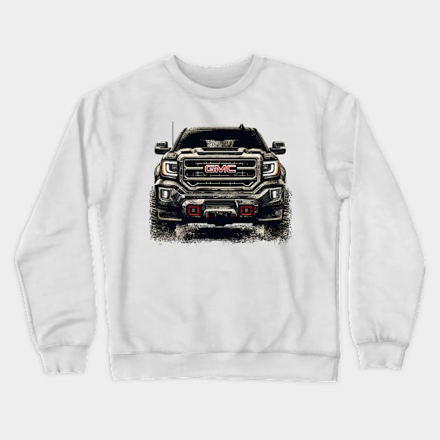 GMC Sierra Crewneck Sweatshirt by Vehicles-Art